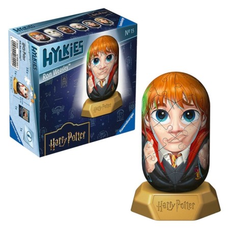 Ravensburger - Puzzle 3D Hylkies Harry Potter mini figurina de colectie Ron Weasly 54 piese Ravensburger - 1